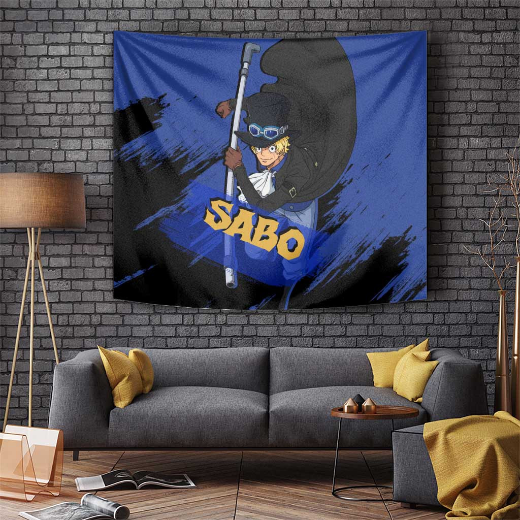 Sabo - One Piece Tapestry Anime Style