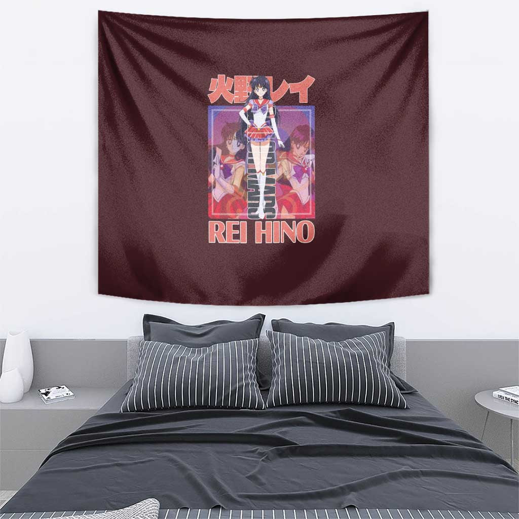 Sailor Mars Sailor Moon Tapestry Anime Style