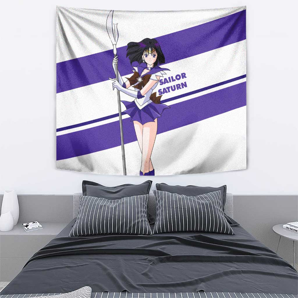 Sailor Saturn Sailor Moon Tapestry Anime Style