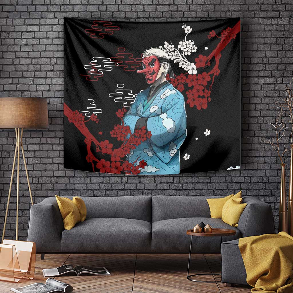 Sakonji Urokodaki - Demon Slayer Tapestry Anime Japan Style