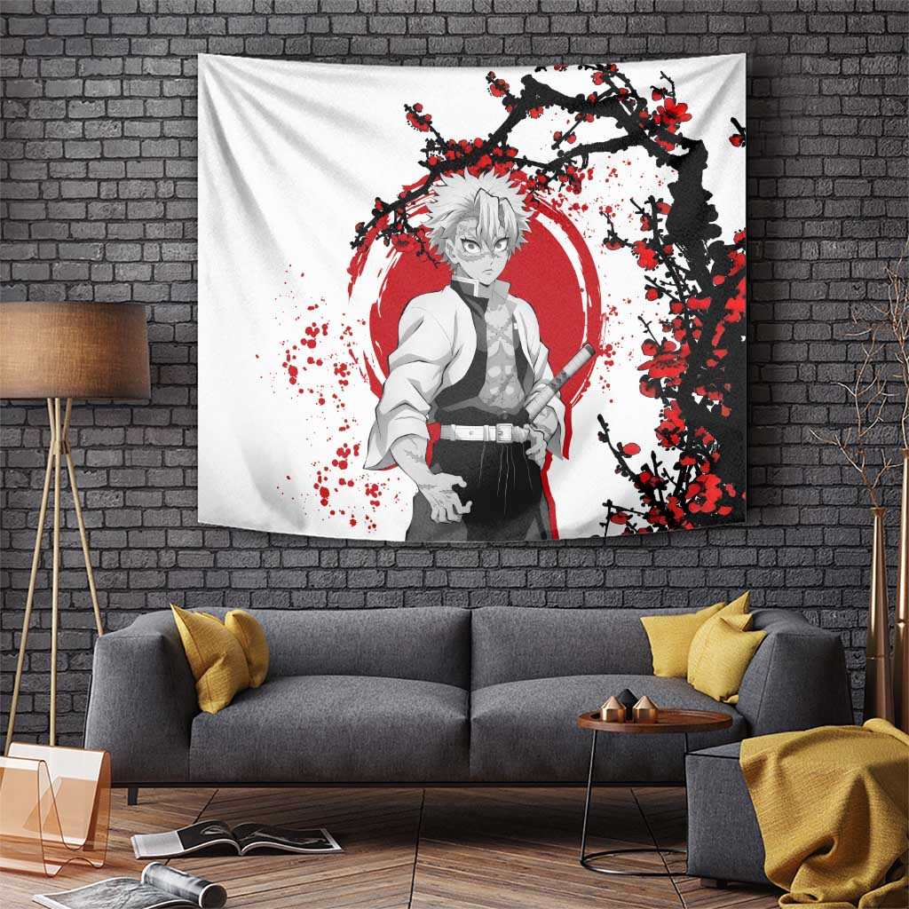 Sanemi Shinazugawa - Demon Slayer Tapestry Anime Japan Style