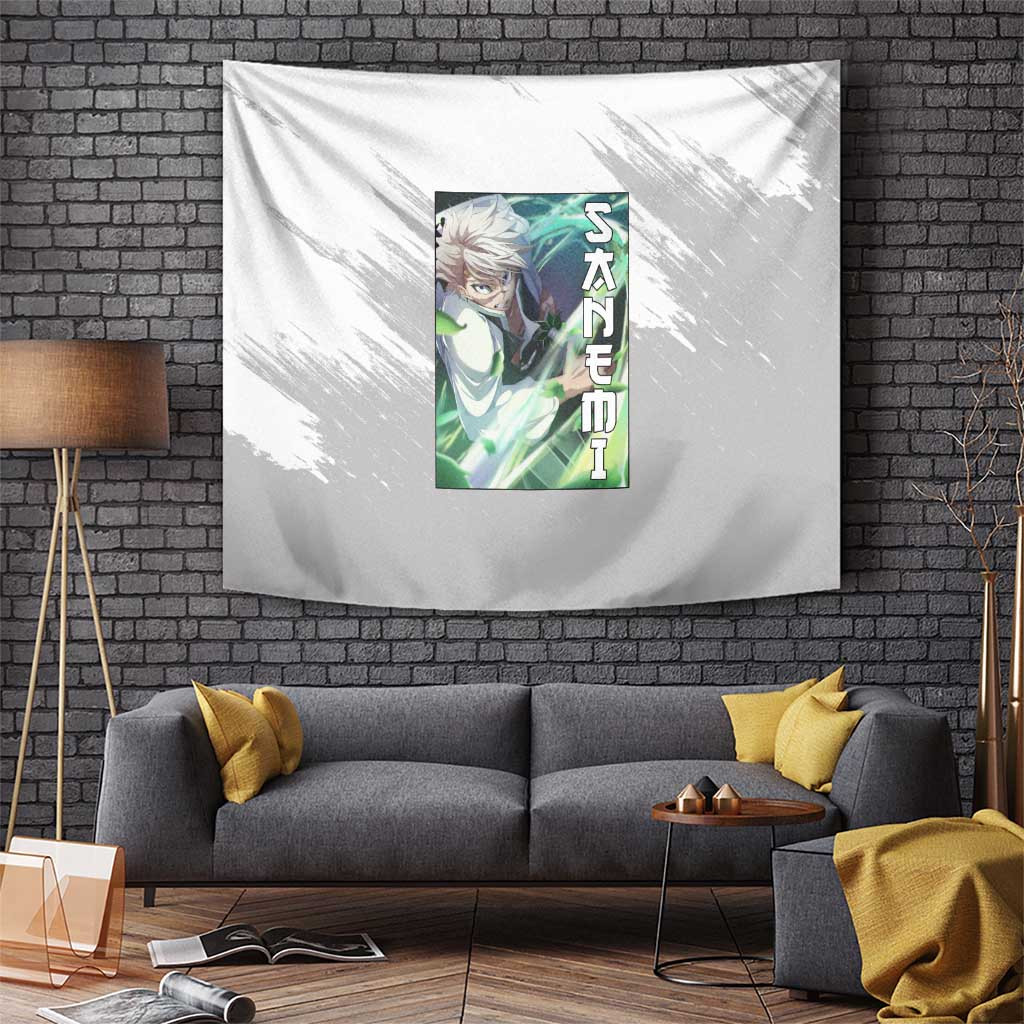 Sanemi Shinazugawa - Demon Slayer Tapestry Anime Style