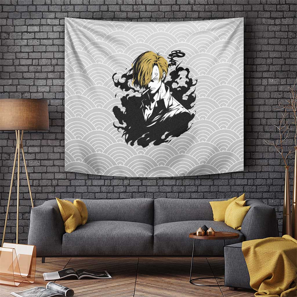 Sanji - One Piece Tapestry Anime Style
