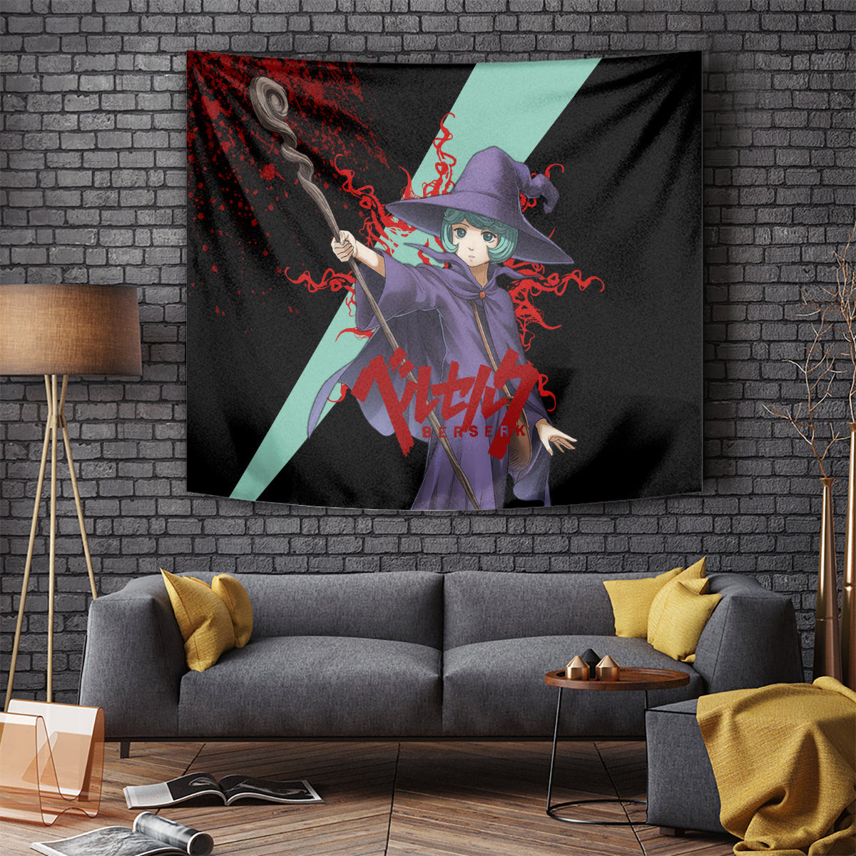 Schierke Basrard Tapestry Anime Style