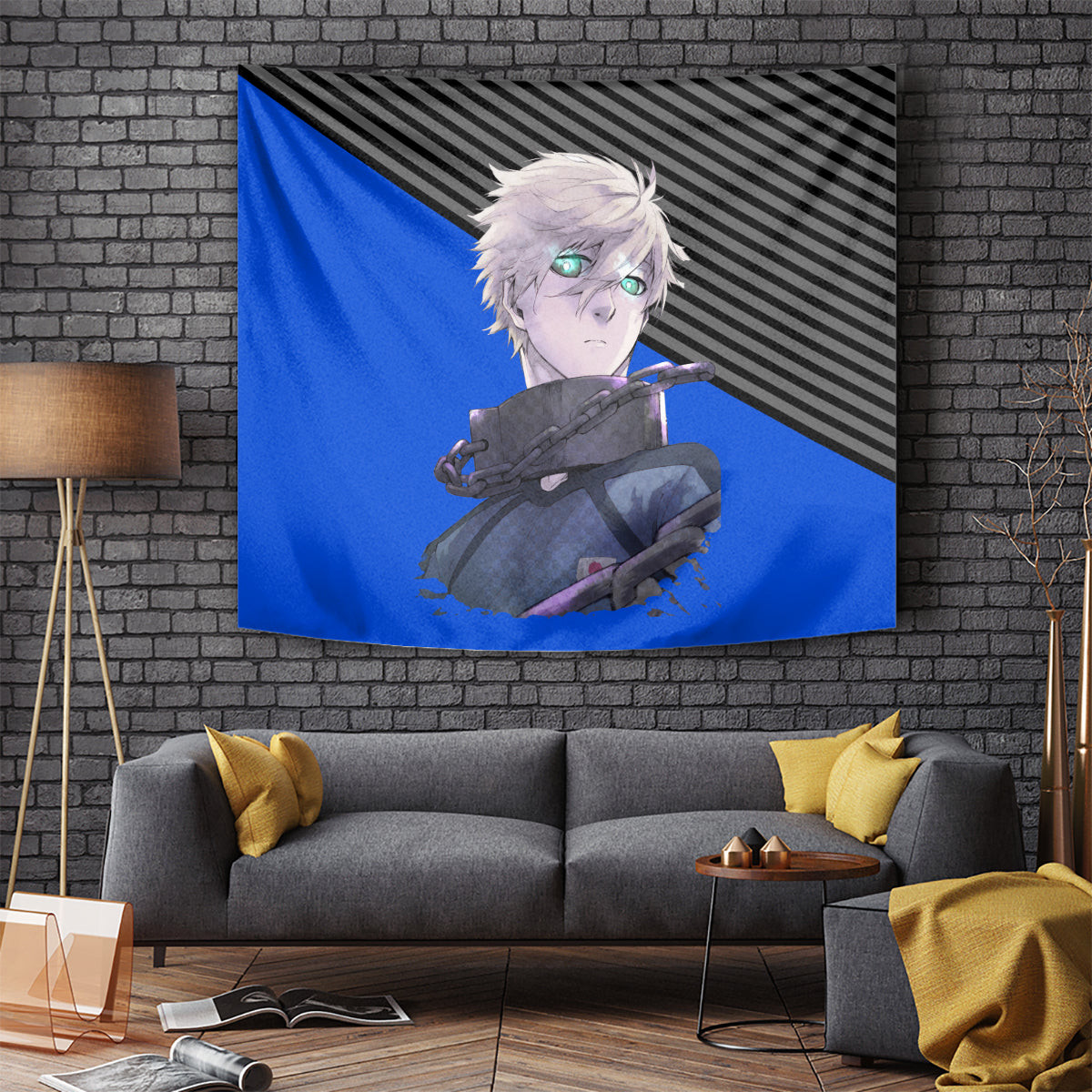 Seishiro Nagi Blue Lock Tapestry Anime Style