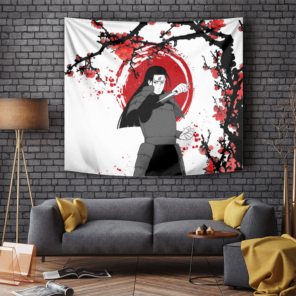 Senju Hashirama Japan Style Anime Tapestry