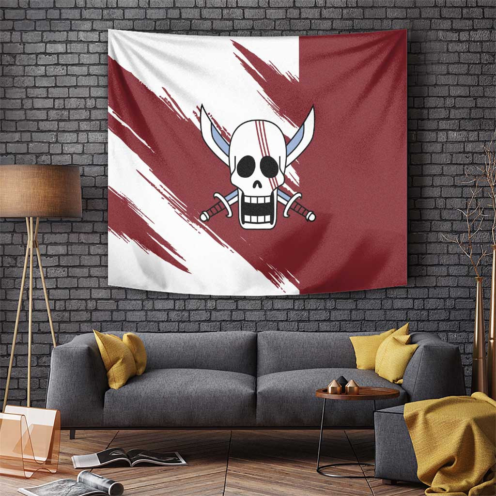 Shank Red Hair - One Piece Tapestry Anime Uniform Style