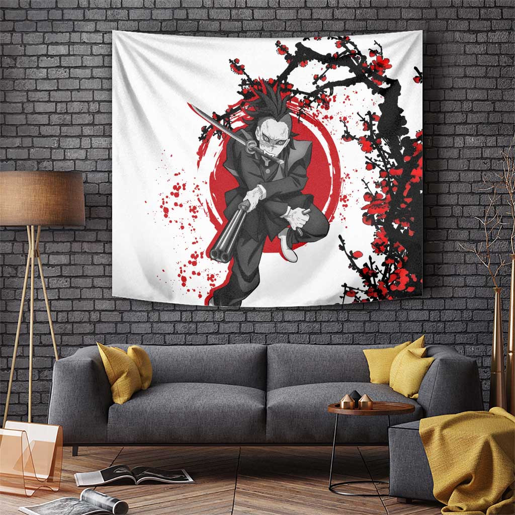 Shinazugawa Genya - Demon Slayer Tapestry Anime Japan Style