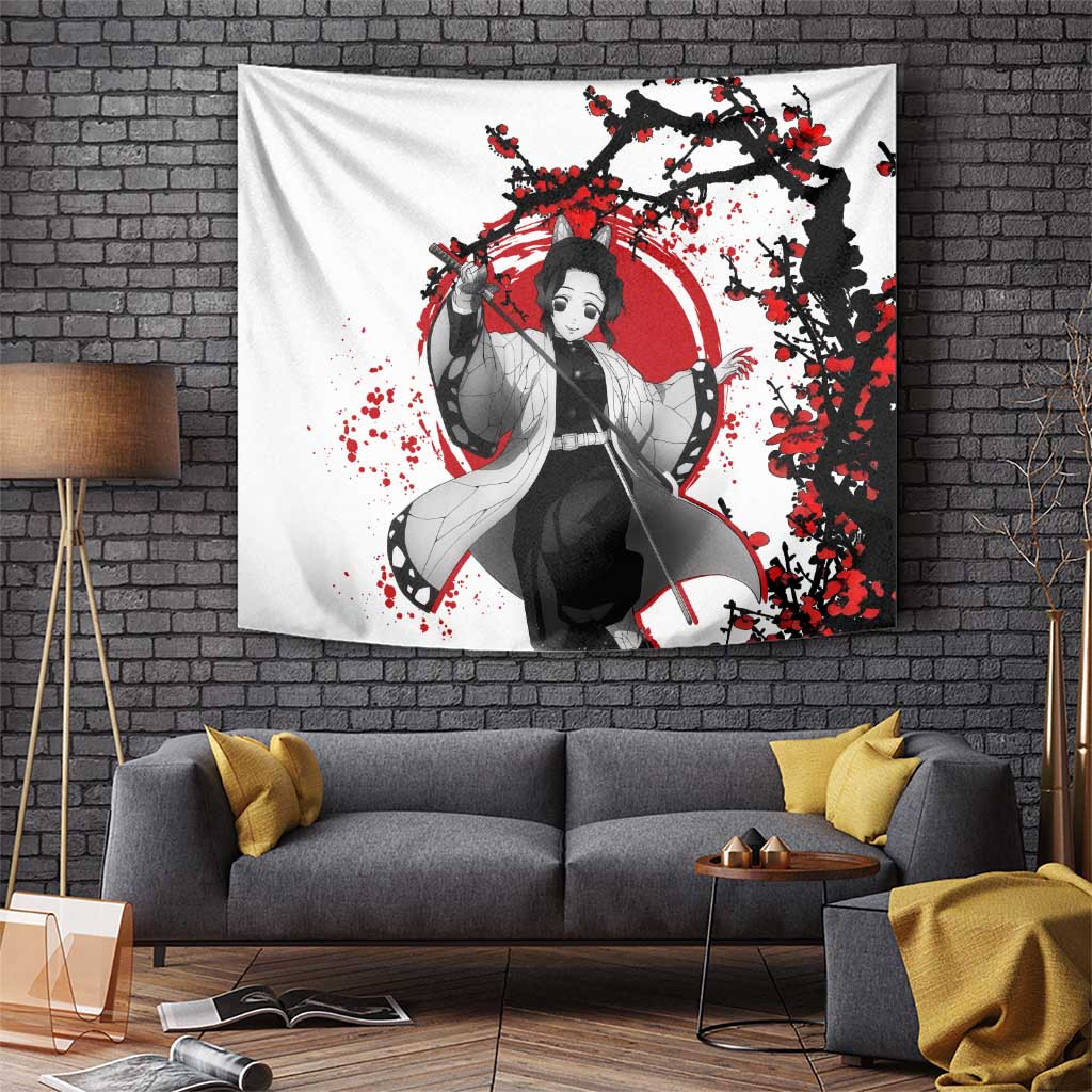Shinobu Kocho - Demon Slayer Tapestry Anime Japan Style