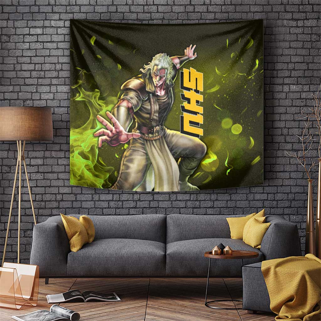 Shu - Fist Of The North Star Tapestry Anime Style