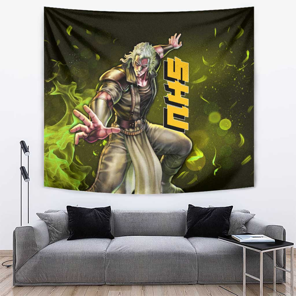 Shu - Fist Of The North Star Tapestry Anime Style