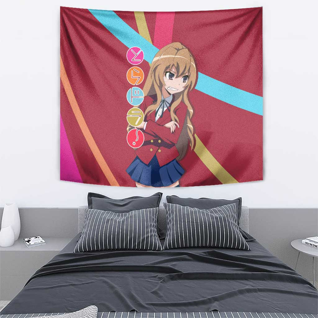 Taiga Aisaka Toradora Tapestry Anime Style