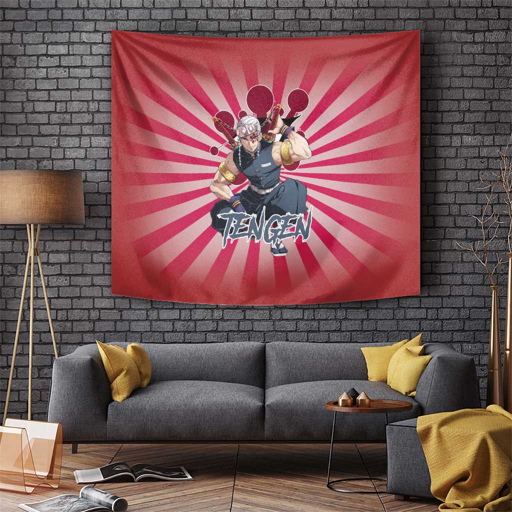 Tengen Uzui - Demon Slayer Tapestry Anime Style