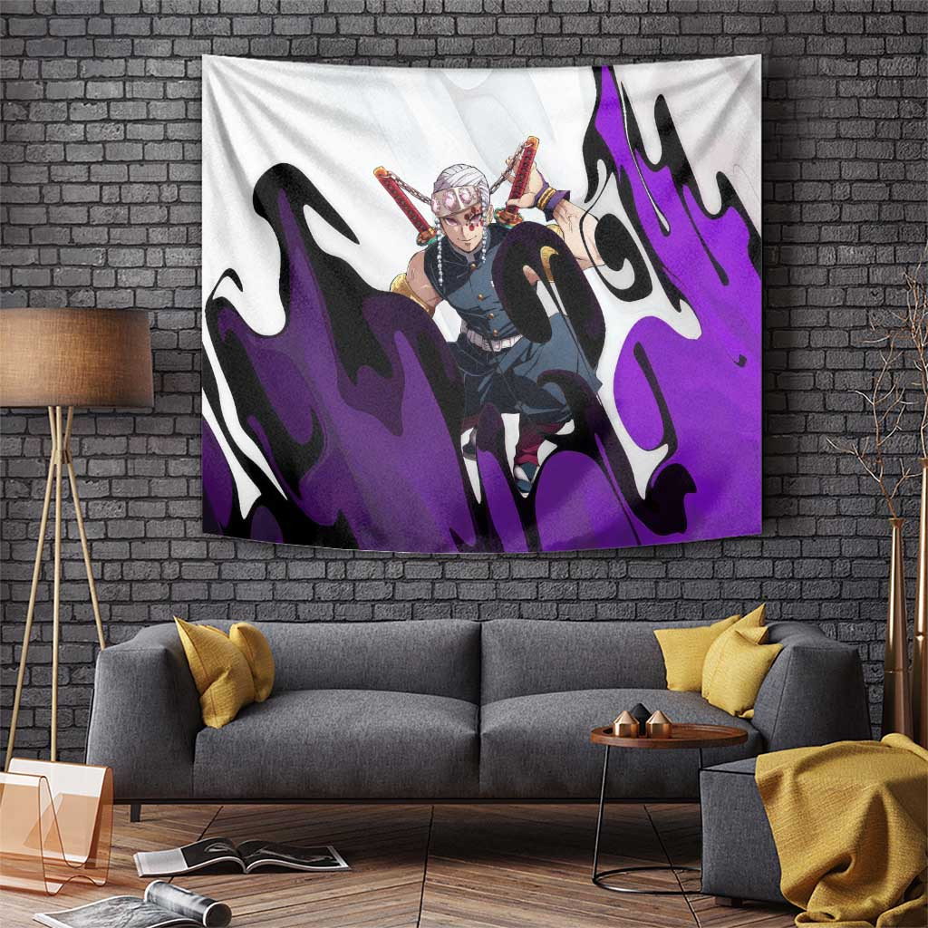 Tengen Uzui - Demon Slayer Tapestry Anime Style