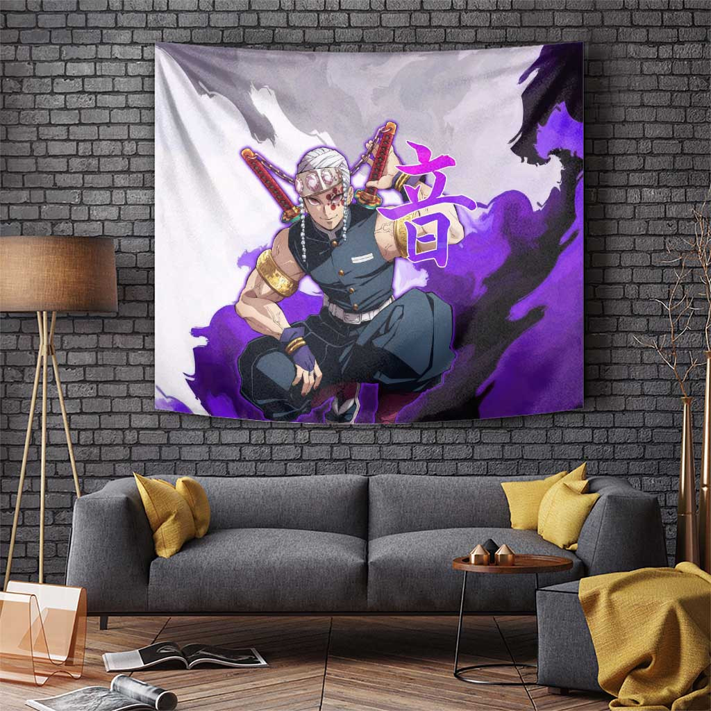 Tengen Uzui - Demon Slayer Tapestry Anime Style