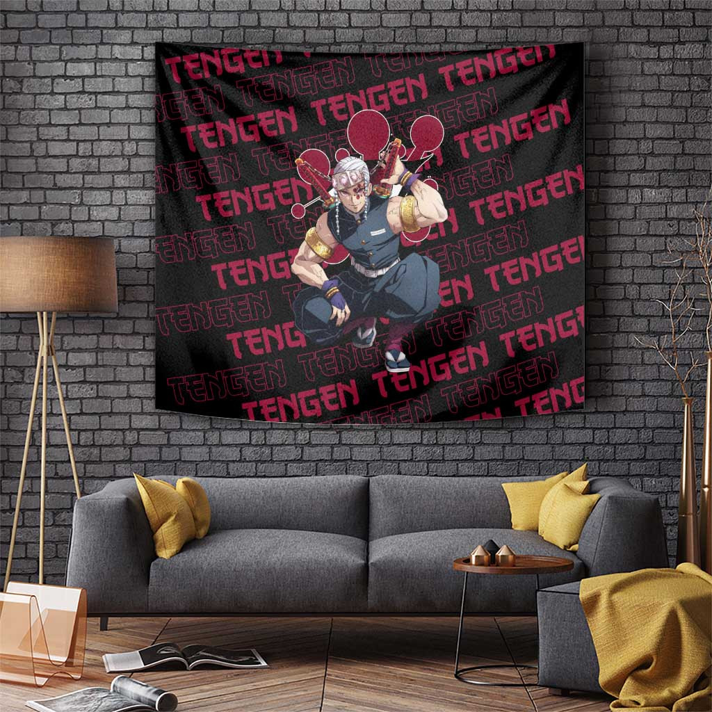 Tengen Uzui - Demon Slayer Tapestry Anime Style