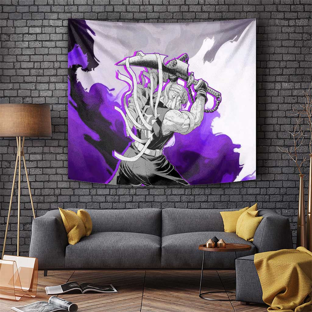 Tengen Uzui - Demon Slayer Tapestry Anime Style