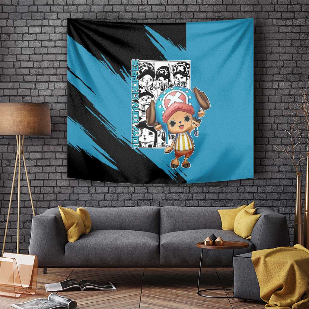 Tony Tony Chopper - One Piece Tapestry Anime Mix Manga Style