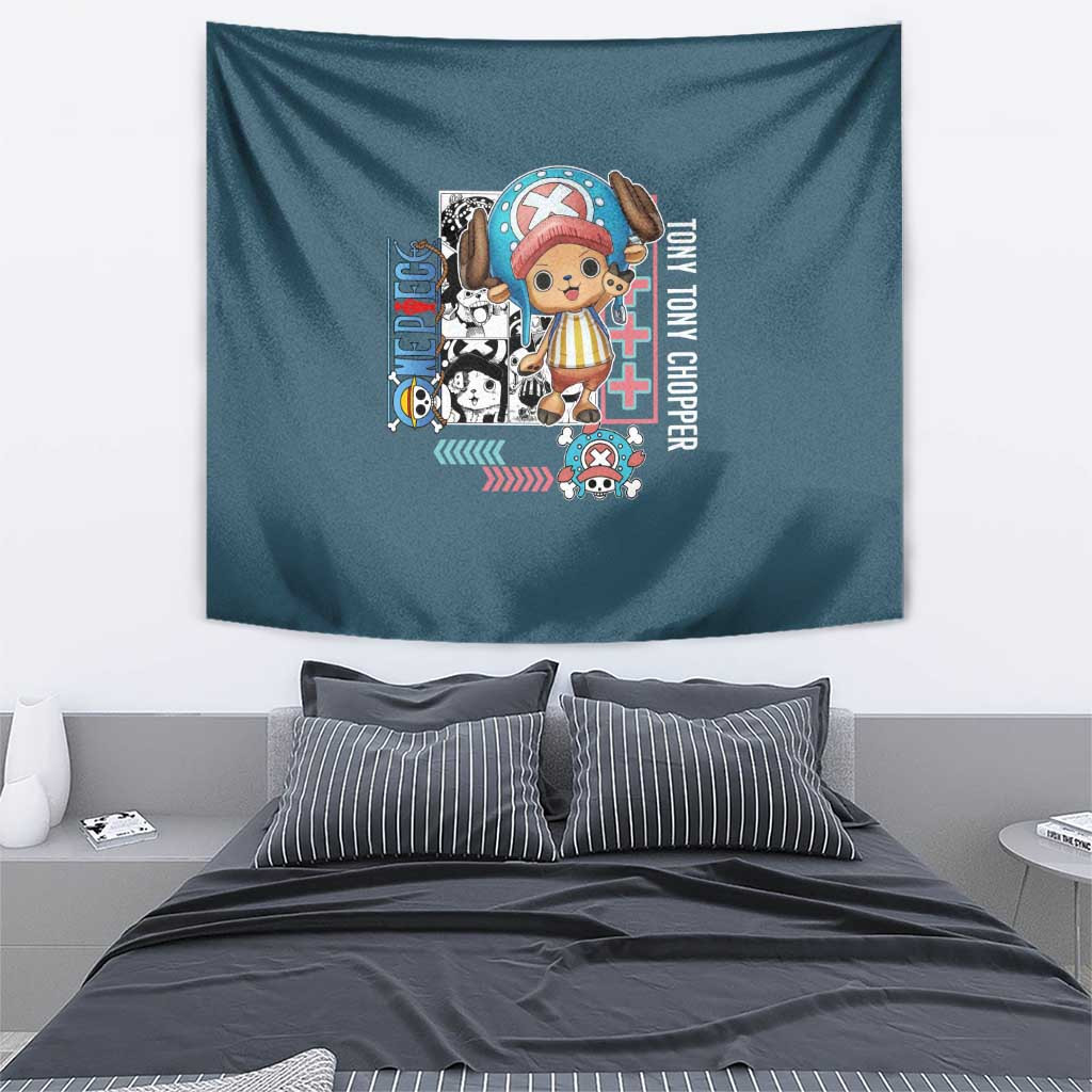 Tony Tony Chopper V2 One Piece Tapestry Anime Style
