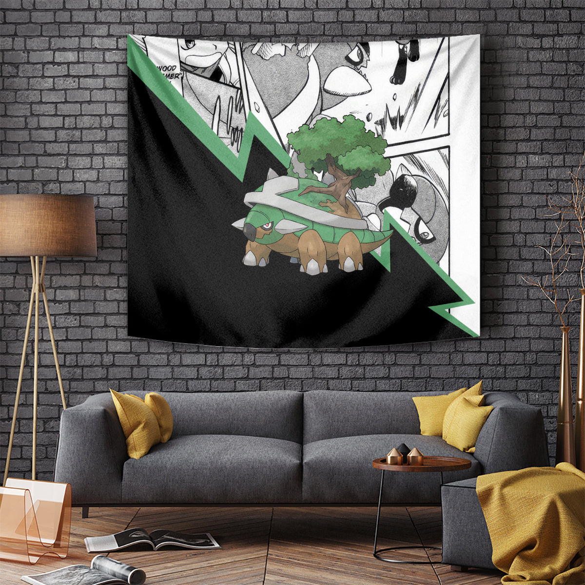 Torterra Anime Tapestry