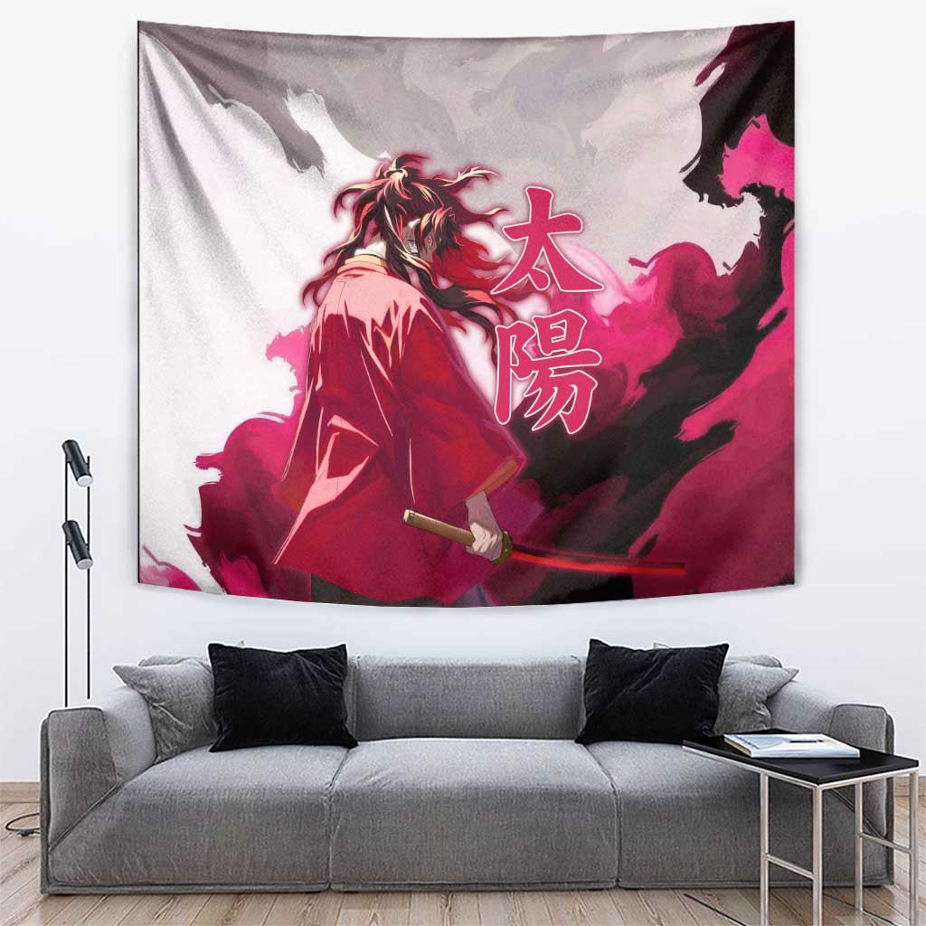 Tsugikuni Yoriichi - Demon Slayer Tapestry Anime Style