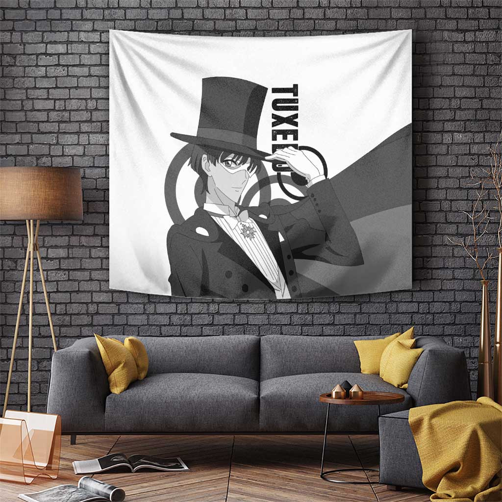 Tuxedo - Sasilor Moon Tapestry Anime Style