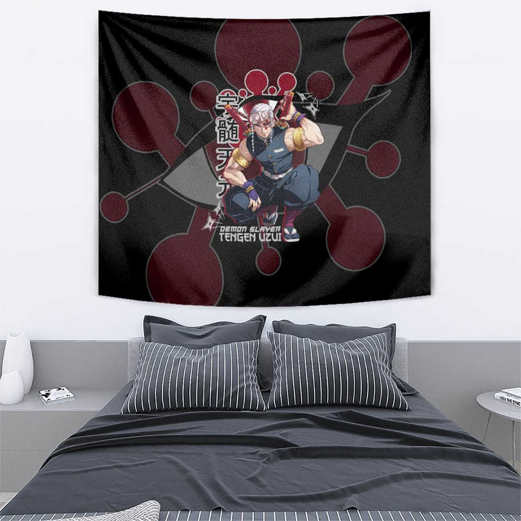 Uzui Tengen Demon Slayer Tapestry Anime Style
