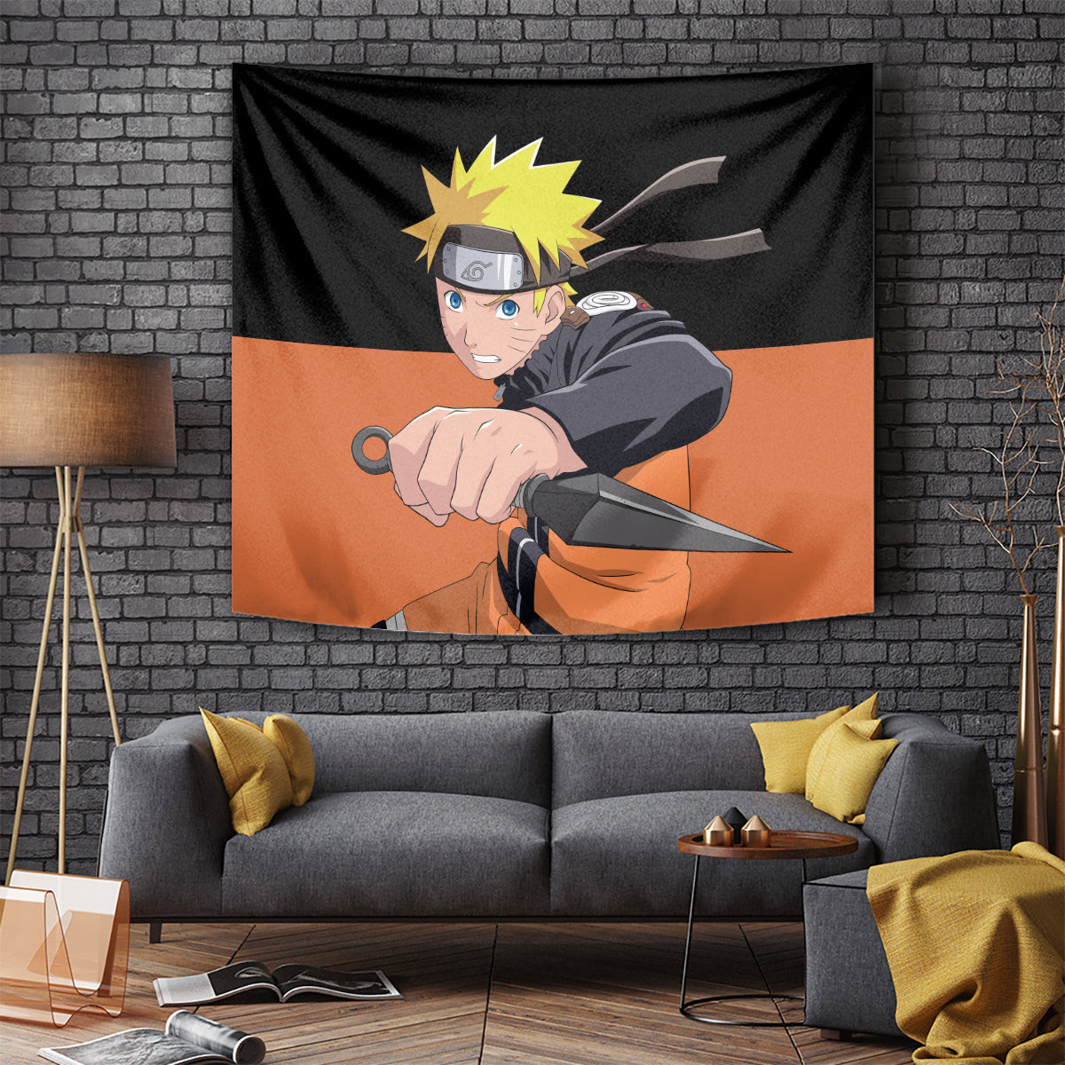 Uzumaki Naruto Anime Tapestry