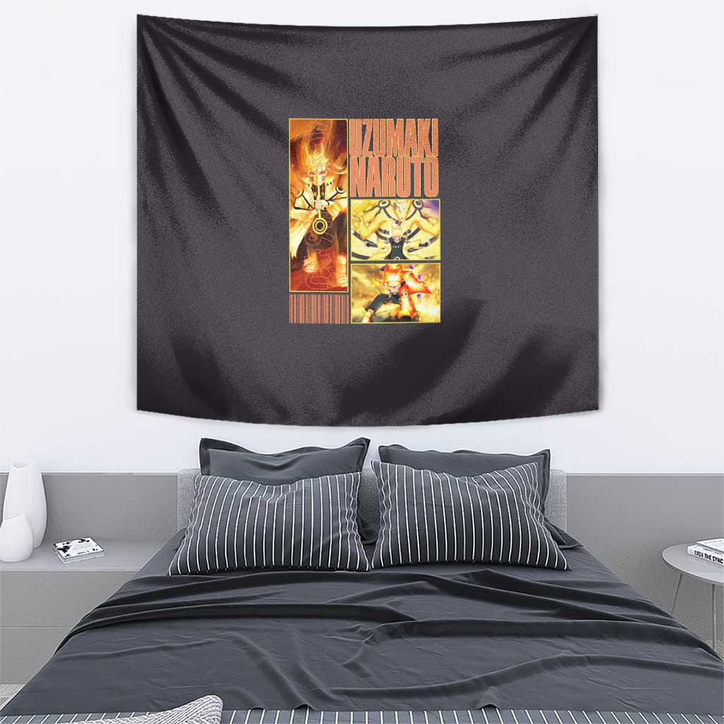 Uzumaki Naruto Naruto Shippuden Tapestry Anime Style