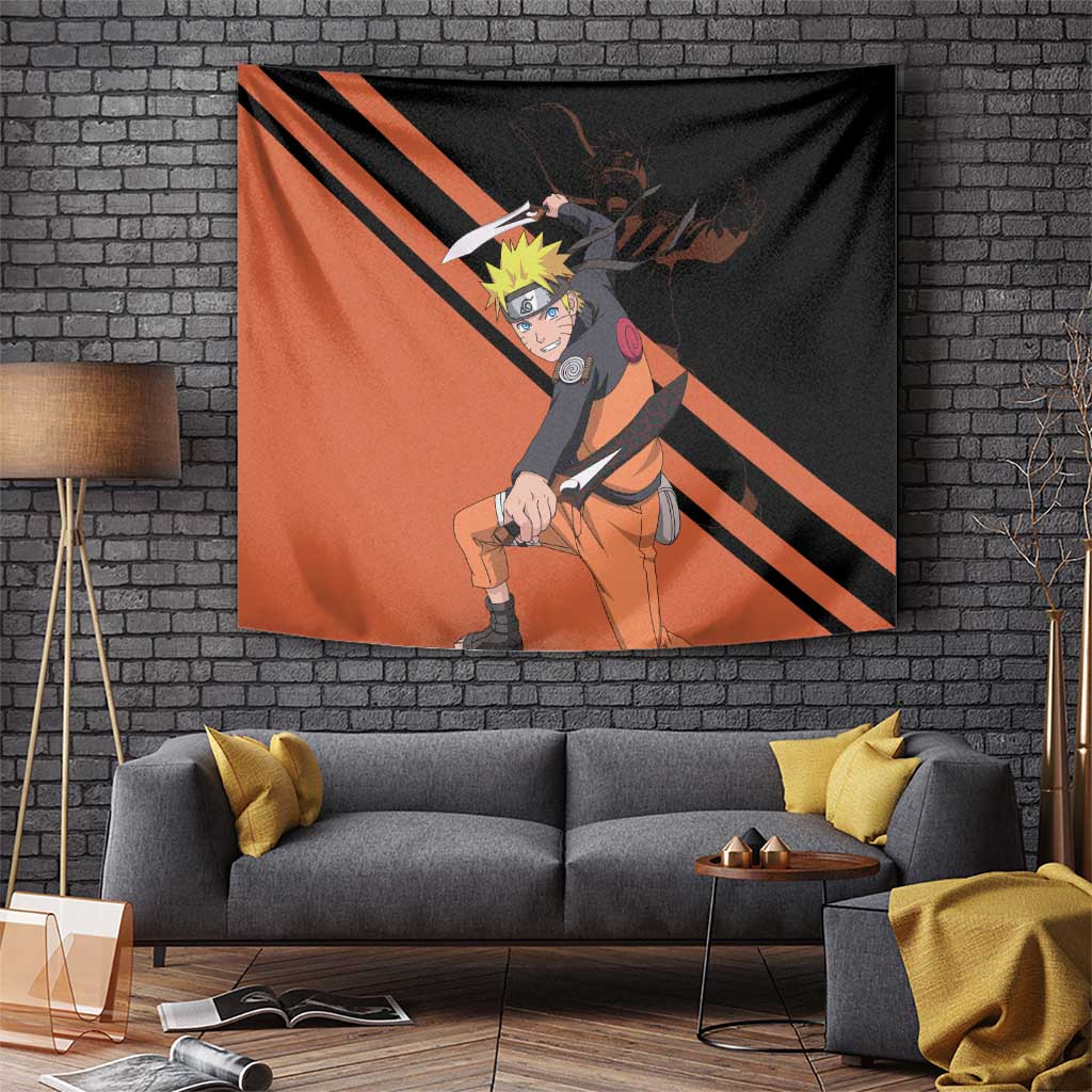 Uzumaki - Naruto Tapestry Anime Style