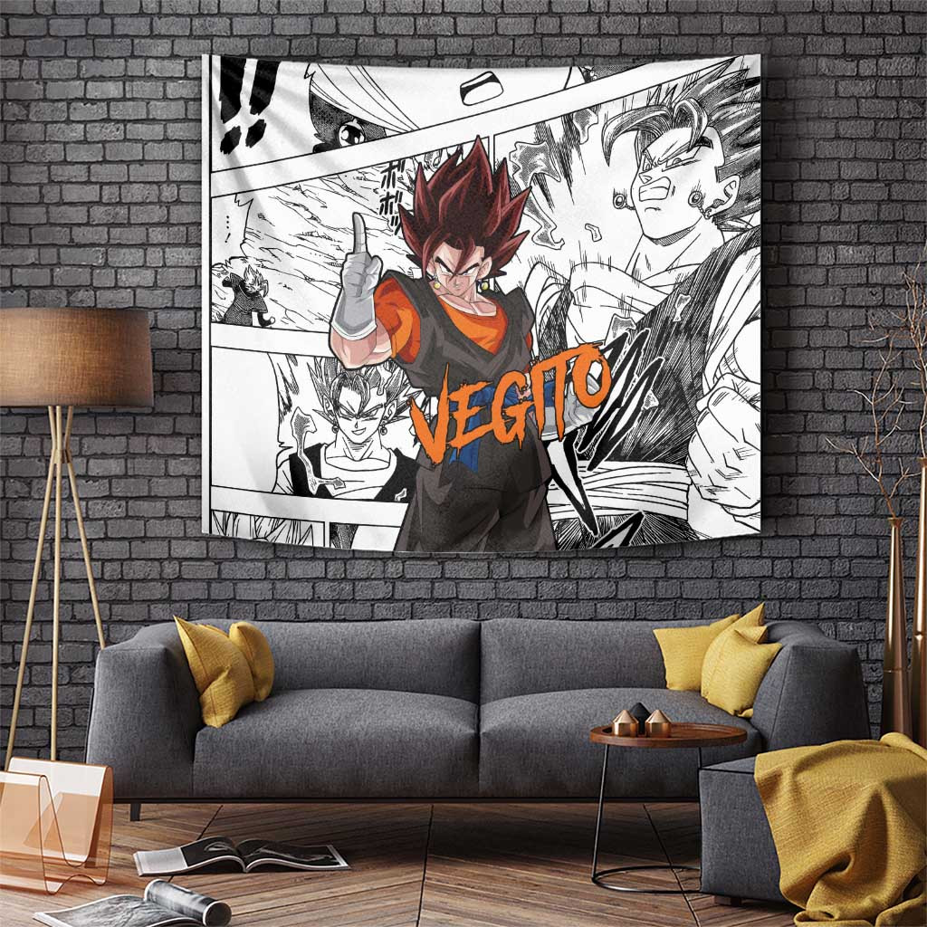 Vegito - Dragon Ball Tapestry Anime Mix Manga Style