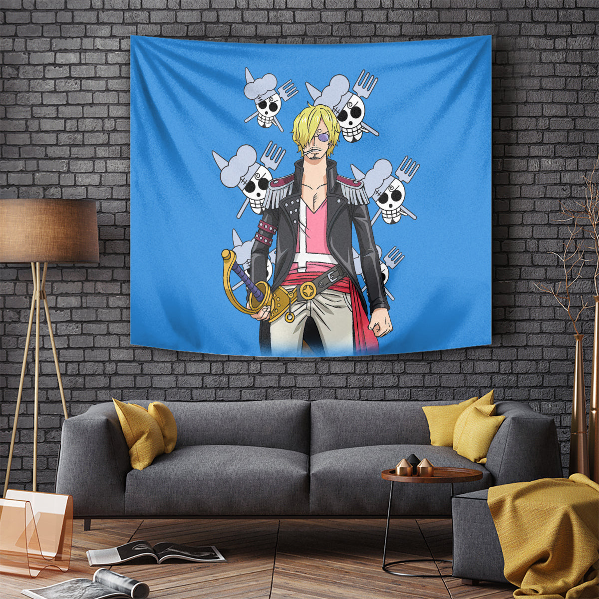 Vinsmoke Sanji Anime Movie Red Tapestry
