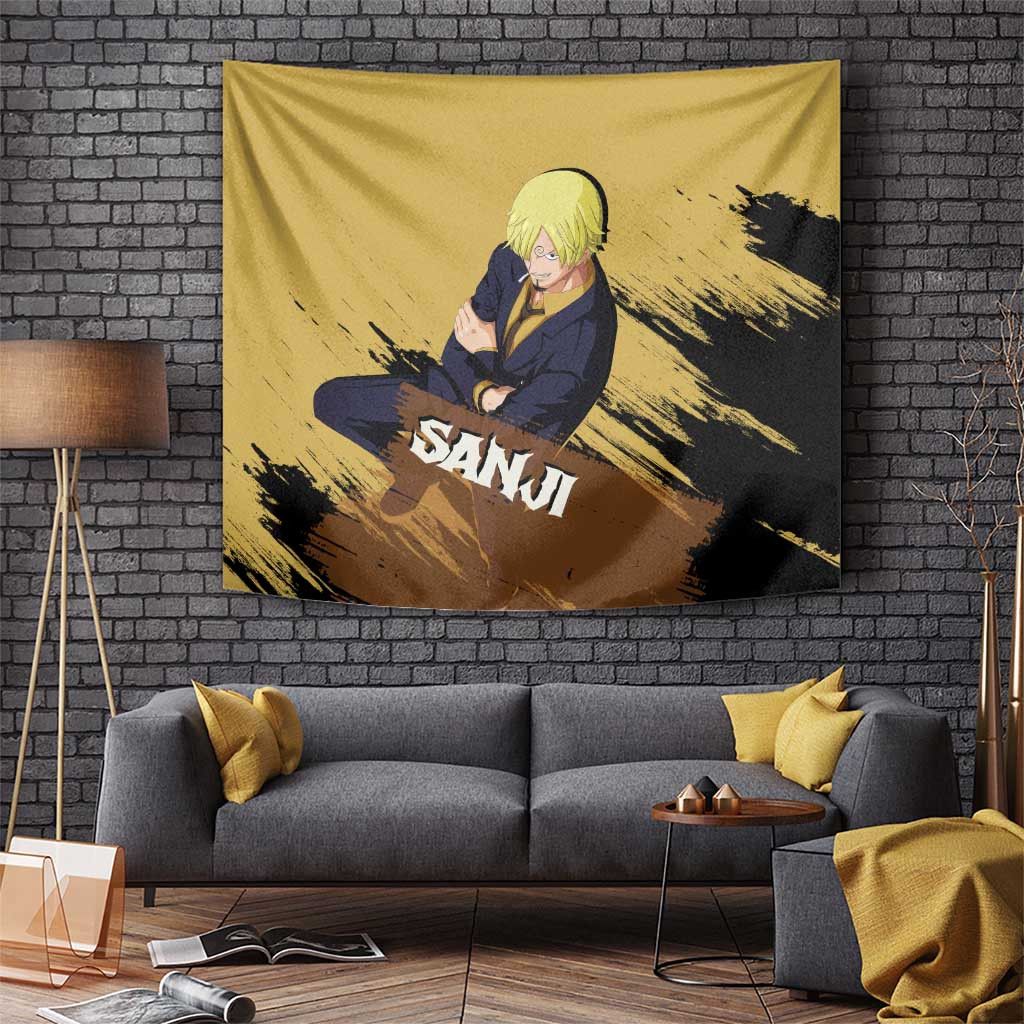Vinsmoke Sanji - One Piece Tapestry Anime Style