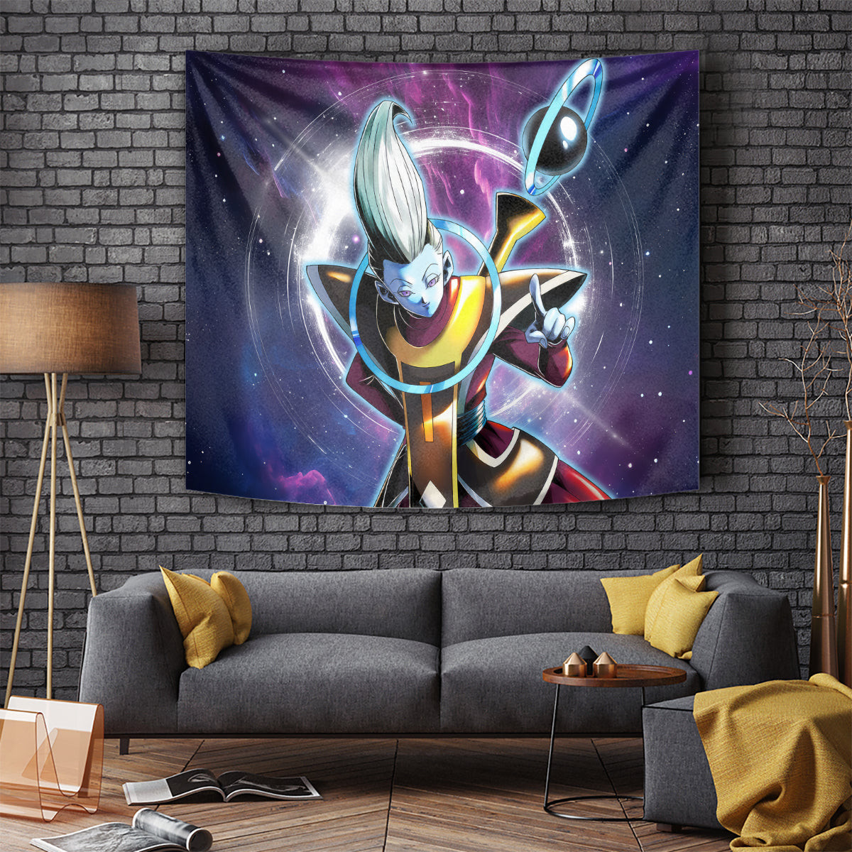 Whis Dragon Ball Tapestry