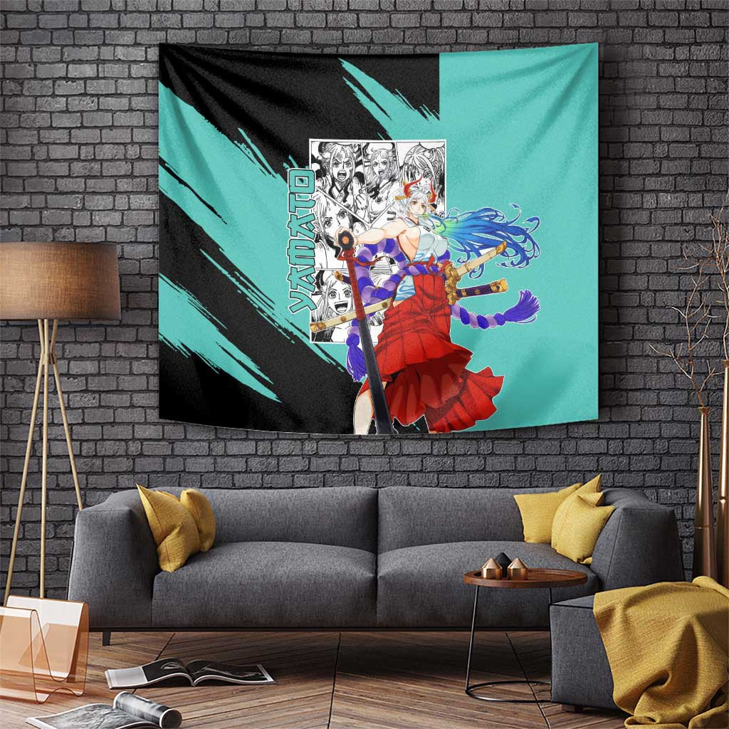 Yamato - One Piece Tapestry Anime Mix Manga Style