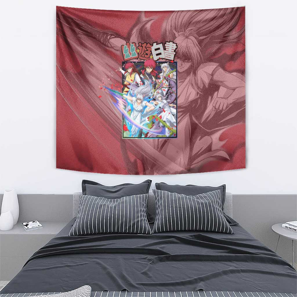 Yoko Kurama Yuyu Hakusho Tapestry Anime Style