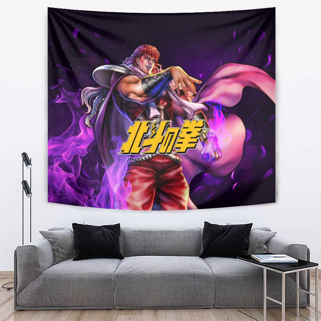 Yuda - Fist Of The North Star Tapestry Anime Mix Manga Style