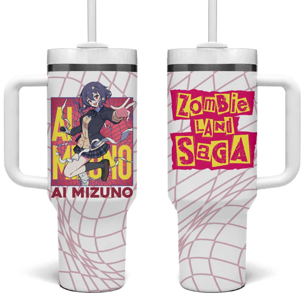 Ai Mizuno Zombie Land Saga Tumbler With Handle Sweet Idol Persona Japan Anime Style