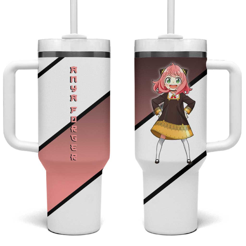 Anya Forger Spy Family Tumbler With Handle Telepathic Cutie Urban Style
