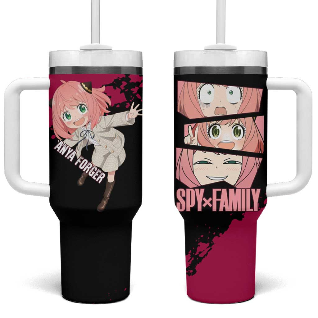 Anya Spy X Family Tumbler With Handle Anime Style