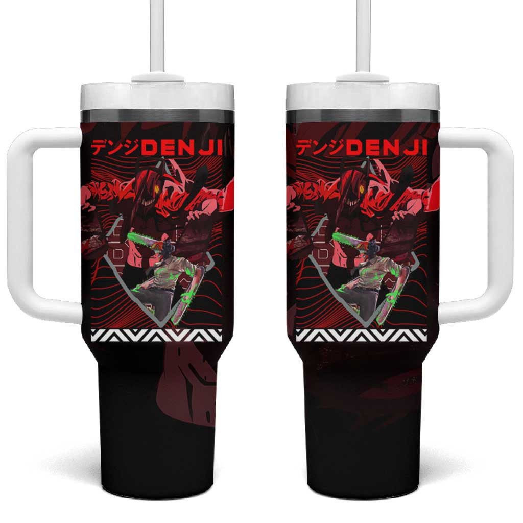 Chainsaw Man Denji Tumbler With Handle Anime Graphic Streetwear
