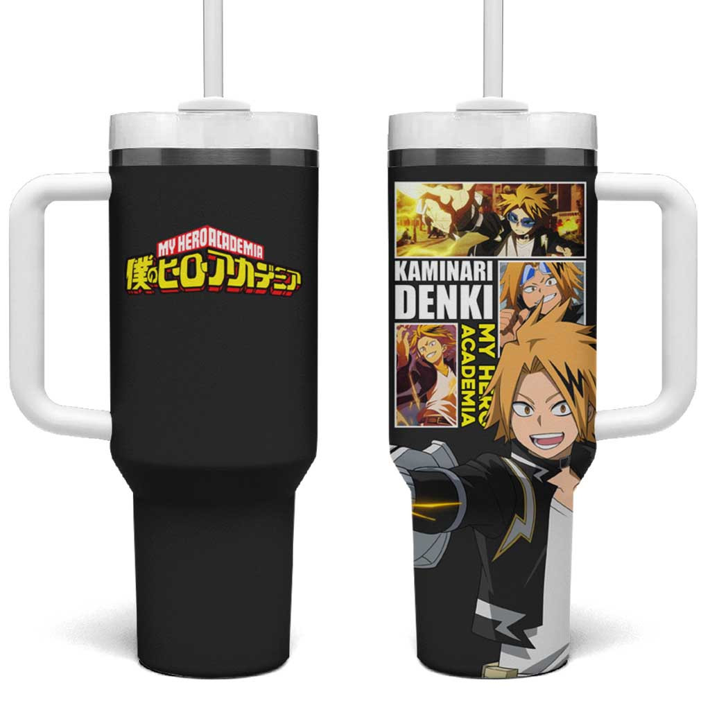 Denki Kaminari My Hero Academia Tumbler With Handle Electric Charge Energetic