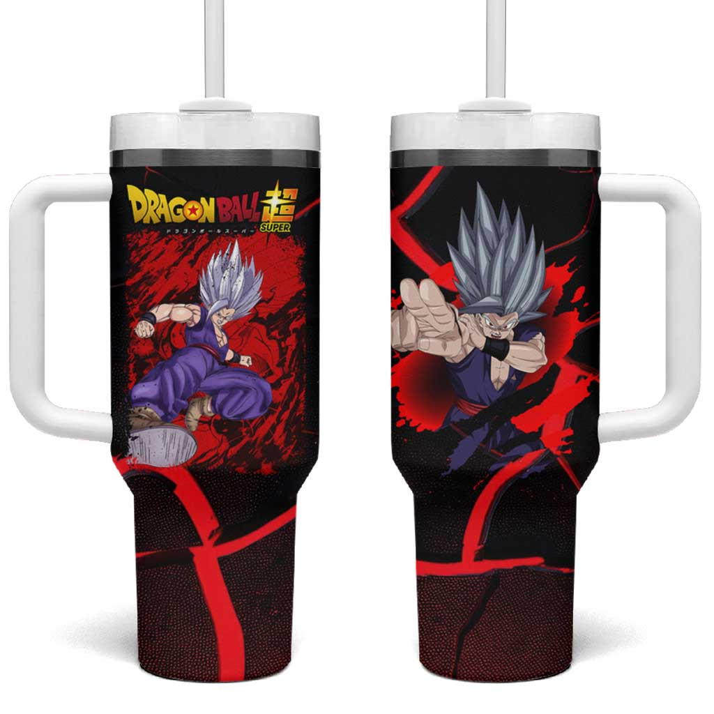 Gohan Dragon Ball Tumbler With Handle Anime Style
