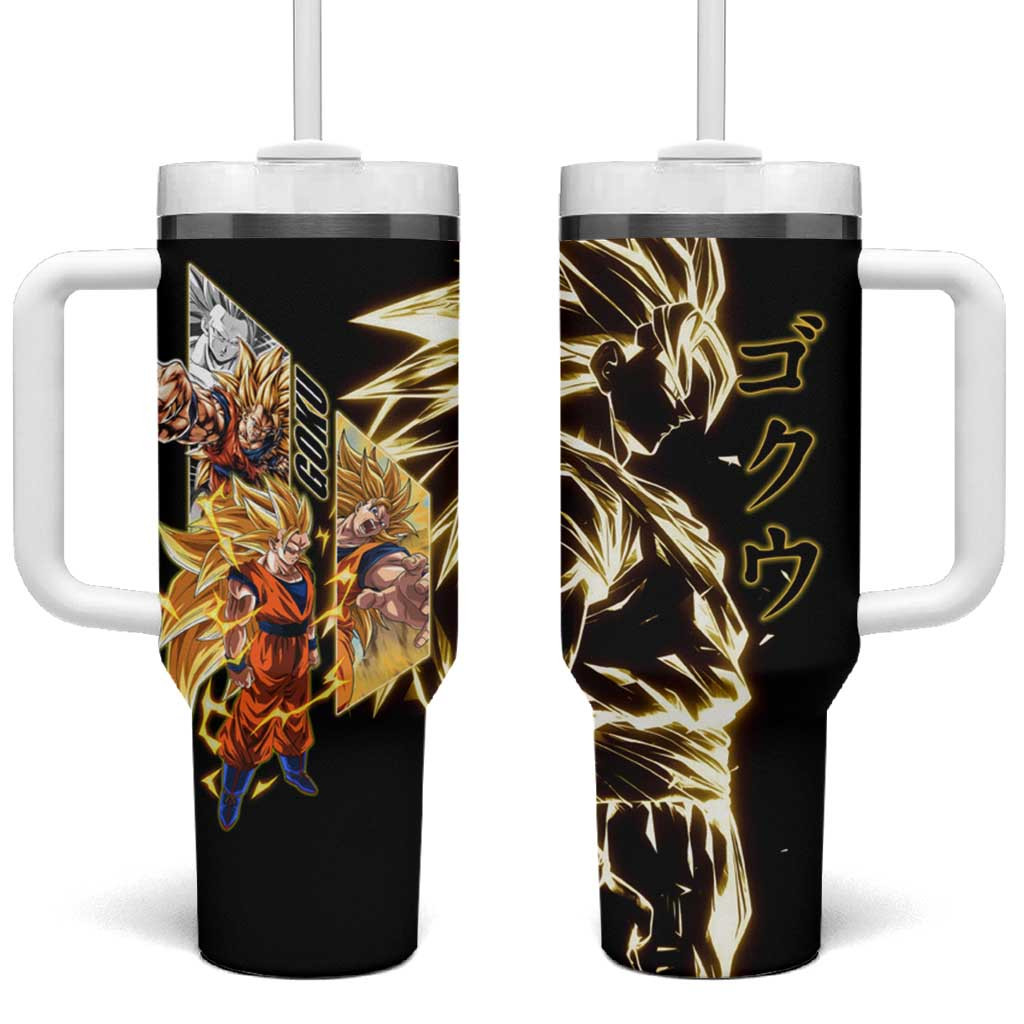 Goku Super Saiyan 3 Dragon Ball Z Tumbler With Handle