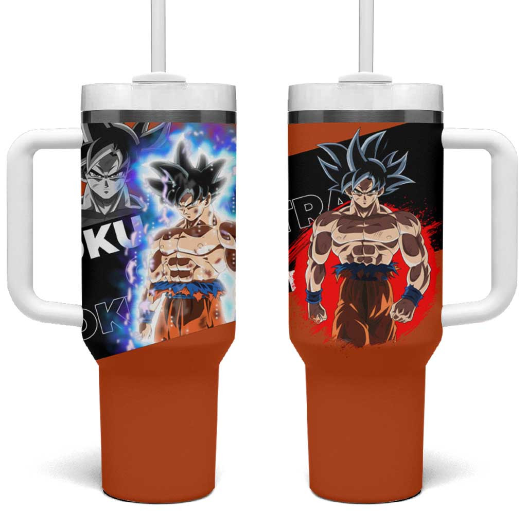 Goku Ultra Dragon Ball Tumbler With Handle Anime Style