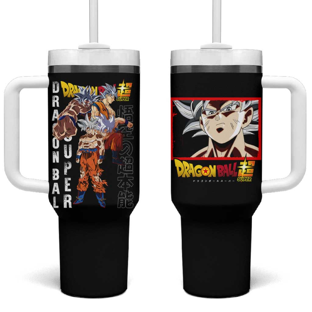 Goku Ultra Instinct Dragon Ball Tumbler With Handle Anime Style