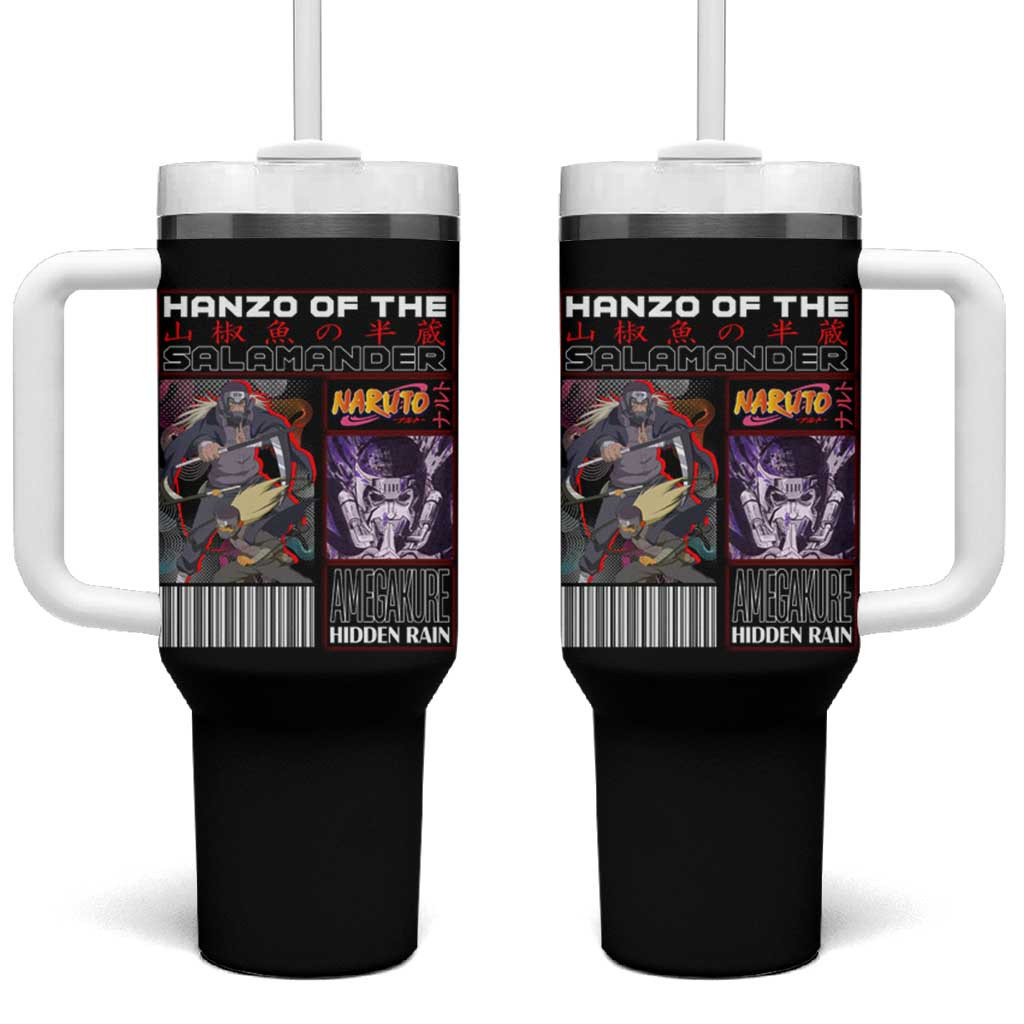 Hanzo Of The Salamander Naruto Tumbler With Handle Hidden Rain Village Ninja