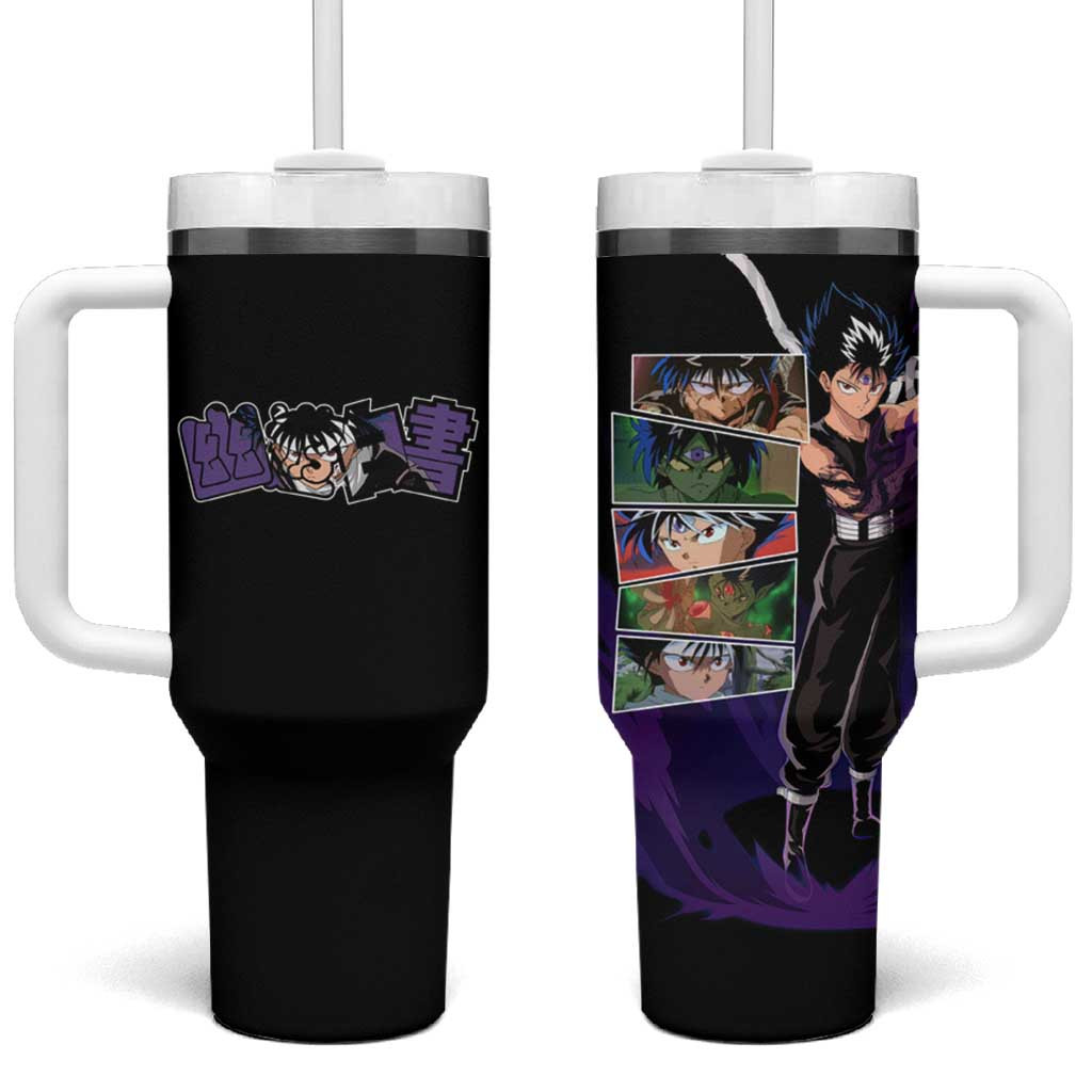 Hiei Yuyu Hakusho Tumbler With Handle Anime Style