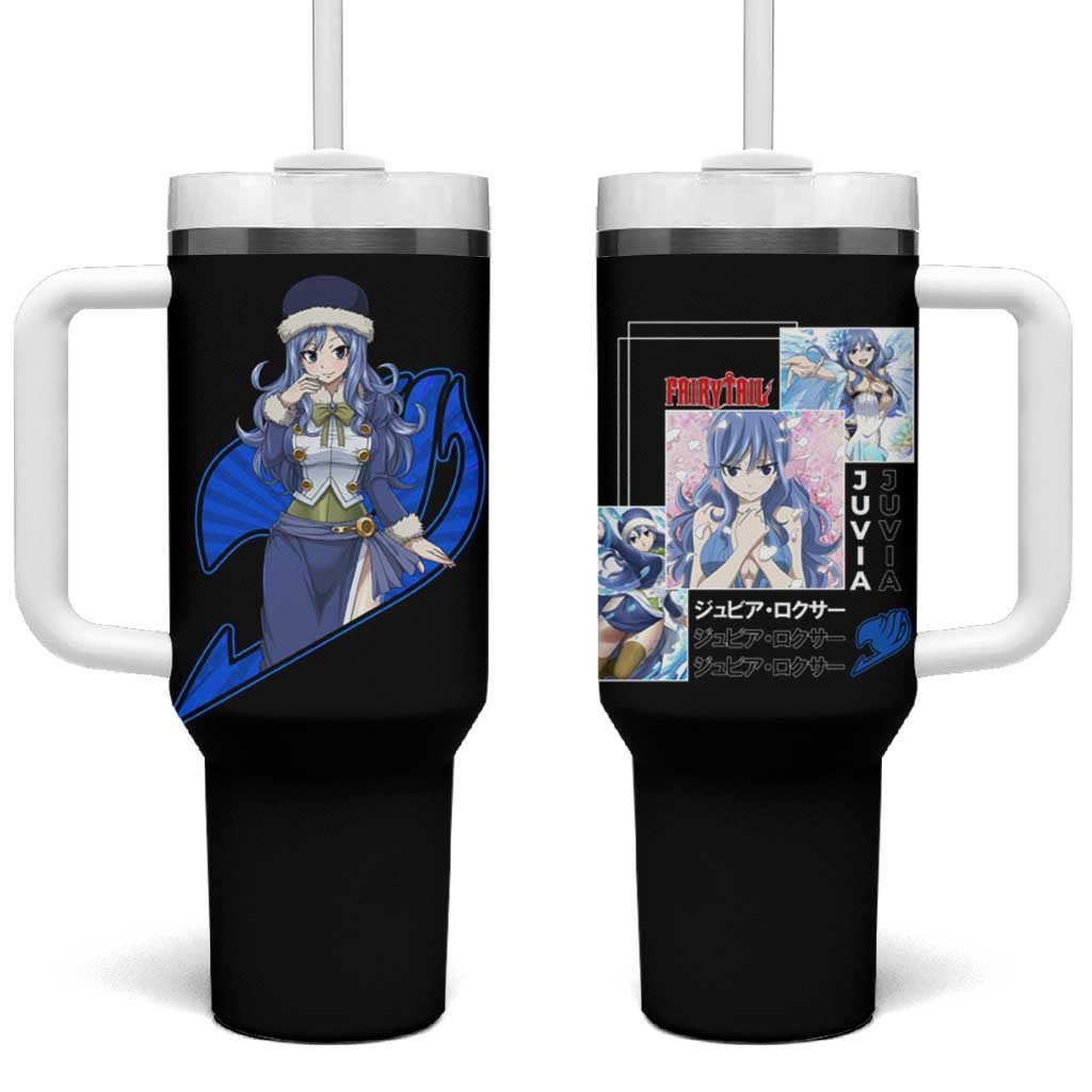 Juvia Lockser Fairy Tail Tumbler With Handle Anime Style