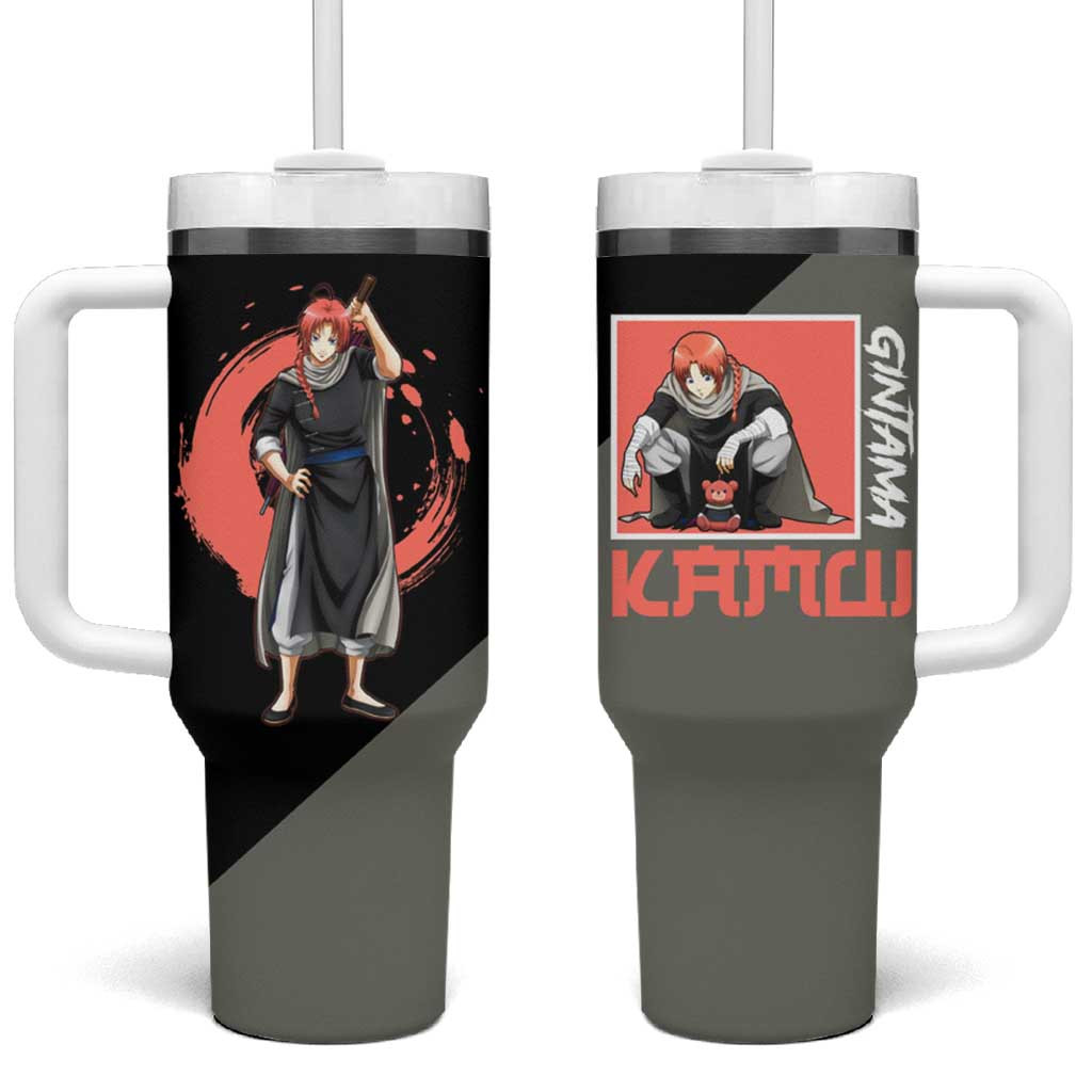 Kamui Gintama Tumbler With Handle Samurai Style
